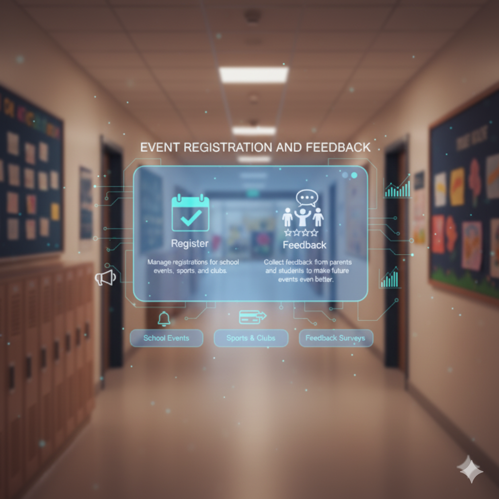 Event Registration and Feedback